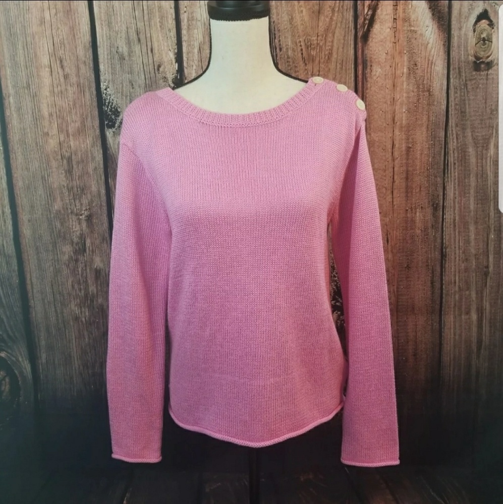 Ralpoh Lauren pink sweater